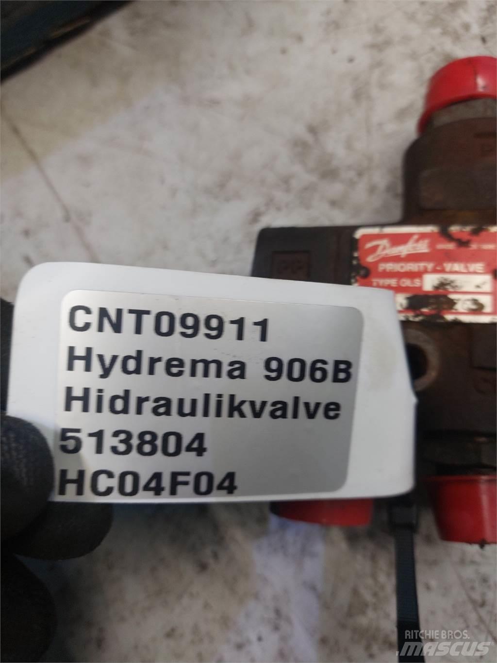 Hydrema 906B Hydrauliikka