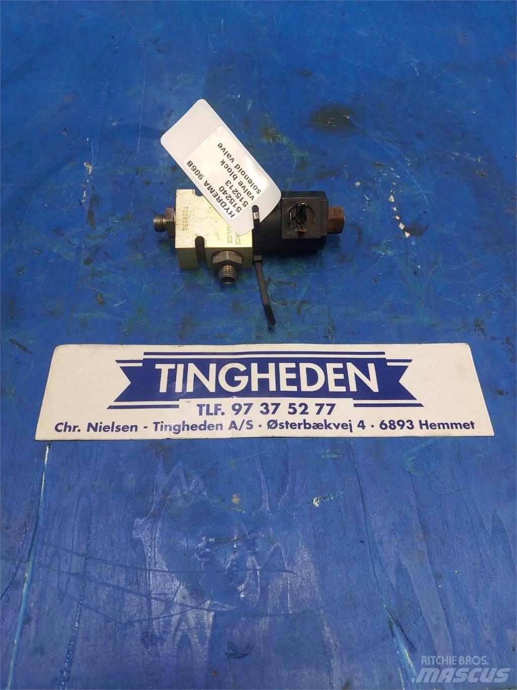 Hydrema 906B Hydrauliikka