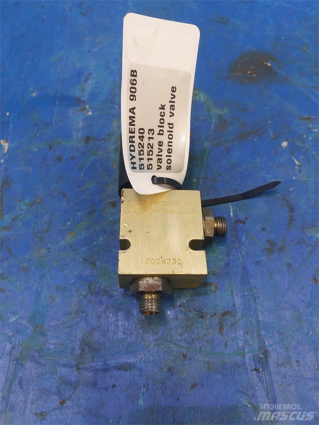 Hydrema 906B Hydrauliikka