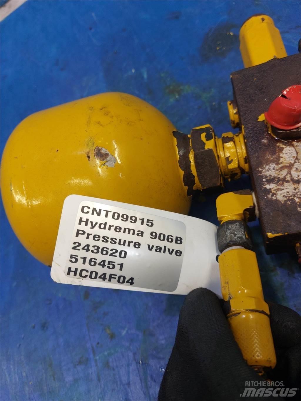 Hydrema 906B Hydrauliikka