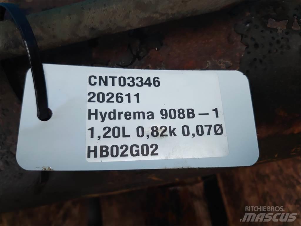 Hydrema 908B Hydrauliikka
