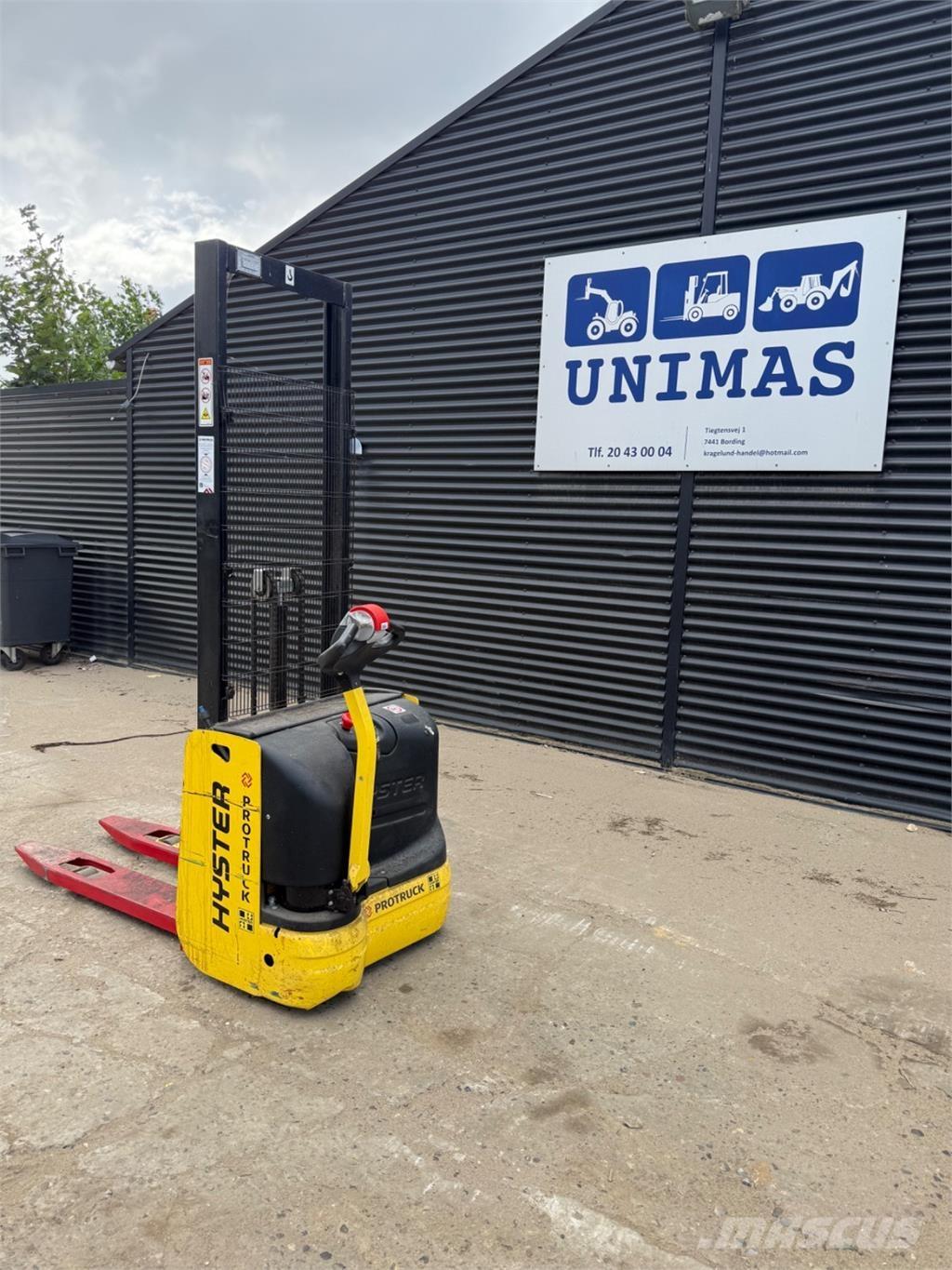 Hyster S1.0 Käsikäyttöiset pinoamisvaunut