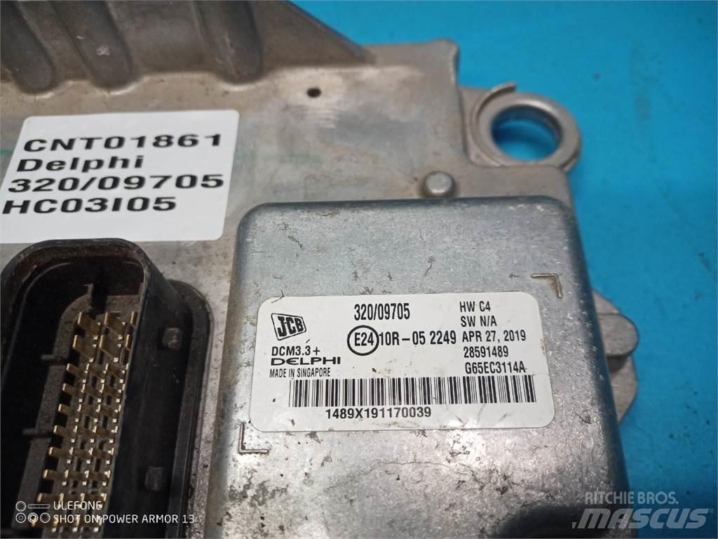 JCB 4CX Sähkö ja elektroniikka
