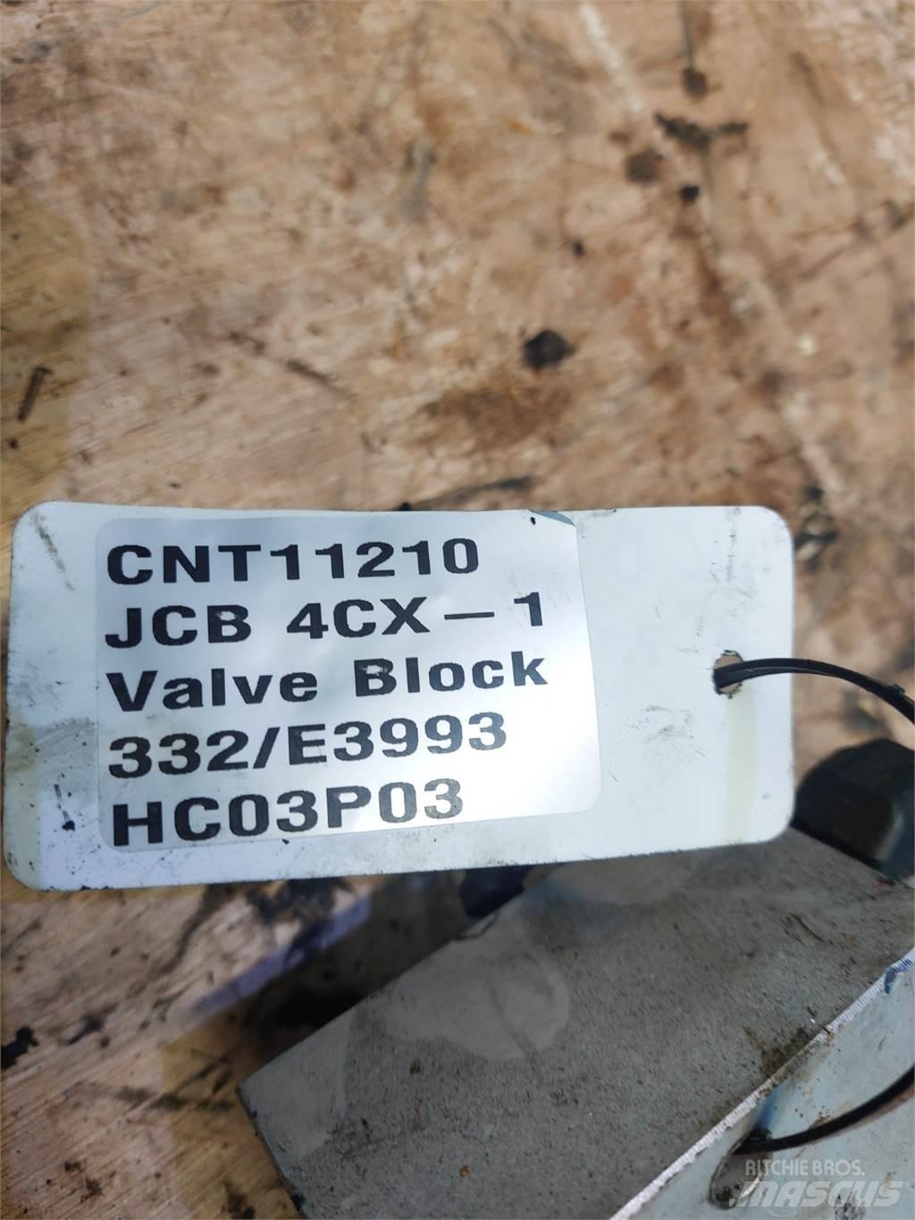 JCB 4CX Hydrauliikka