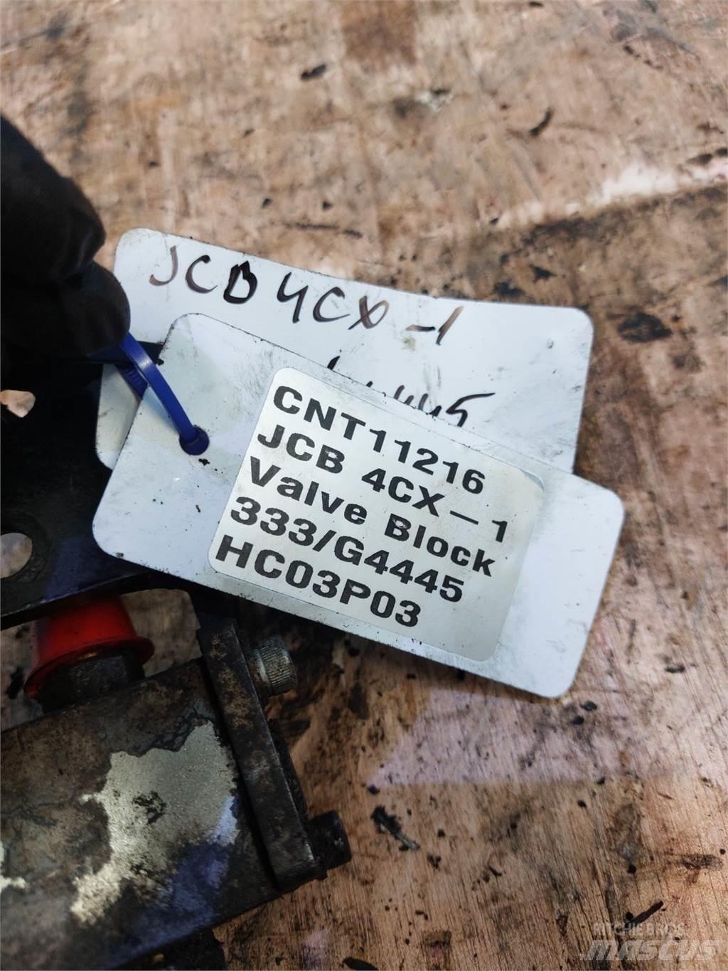 JCB 4CX Hydrauliikka
