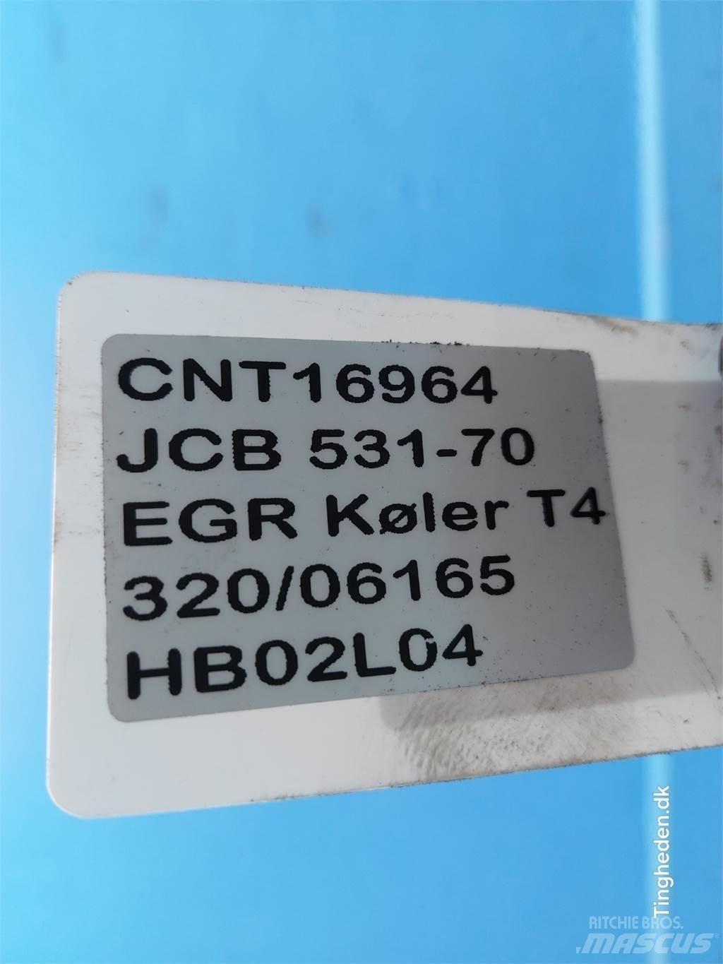 JCB 531-70 Jäähdyttimet