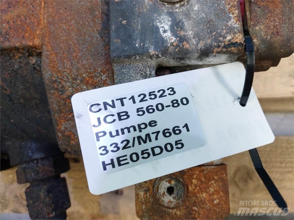 JCB 560-80 Hydrauliikka