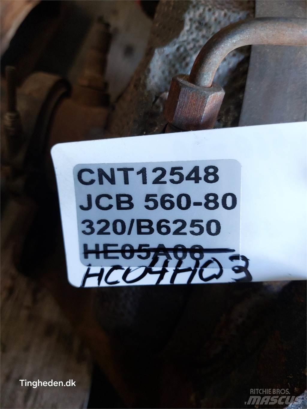 JCB 560-80 Moottorit