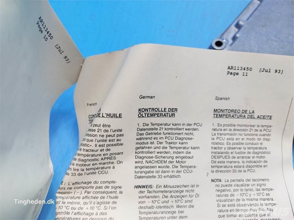 John Deere  Sähkö ja elektroniikka