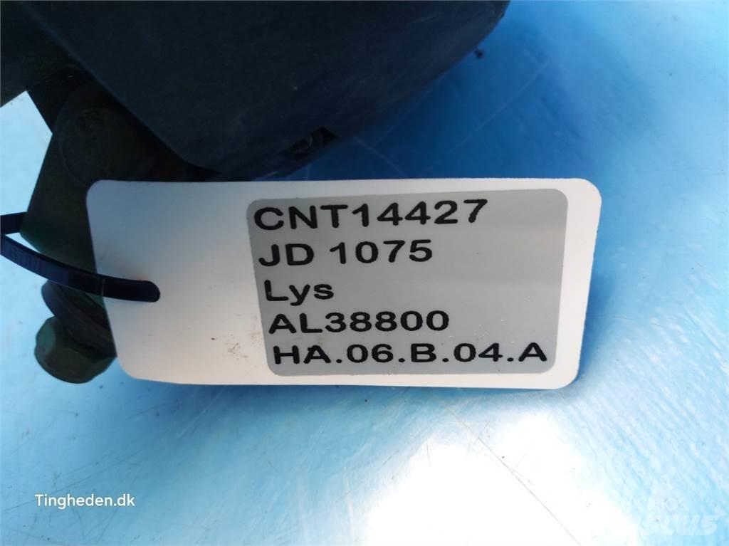 John Deere 1075 Sähkö ja elektroniikka