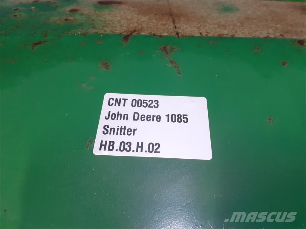 John Deere 1085 Lisävarusteet ja komponentit