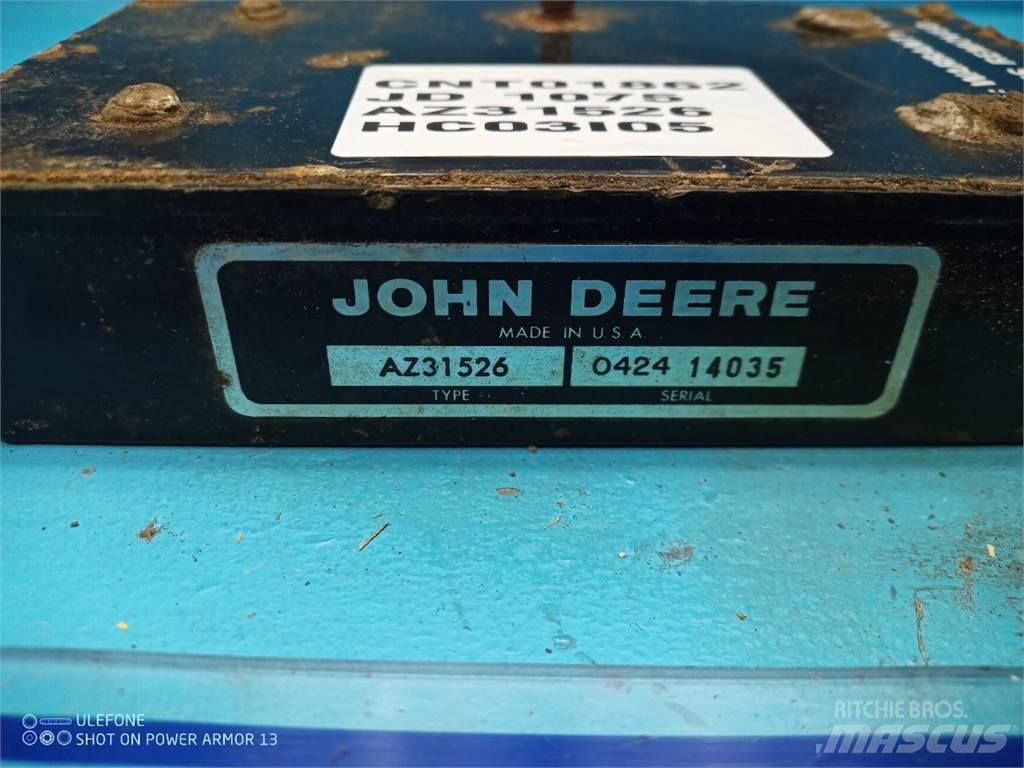 John Deere 1085 Sähkö ja elektroniikka