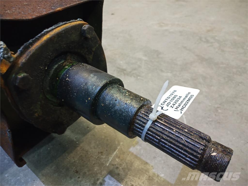 John Deere 1085 Lisävarusteet ja komponentit