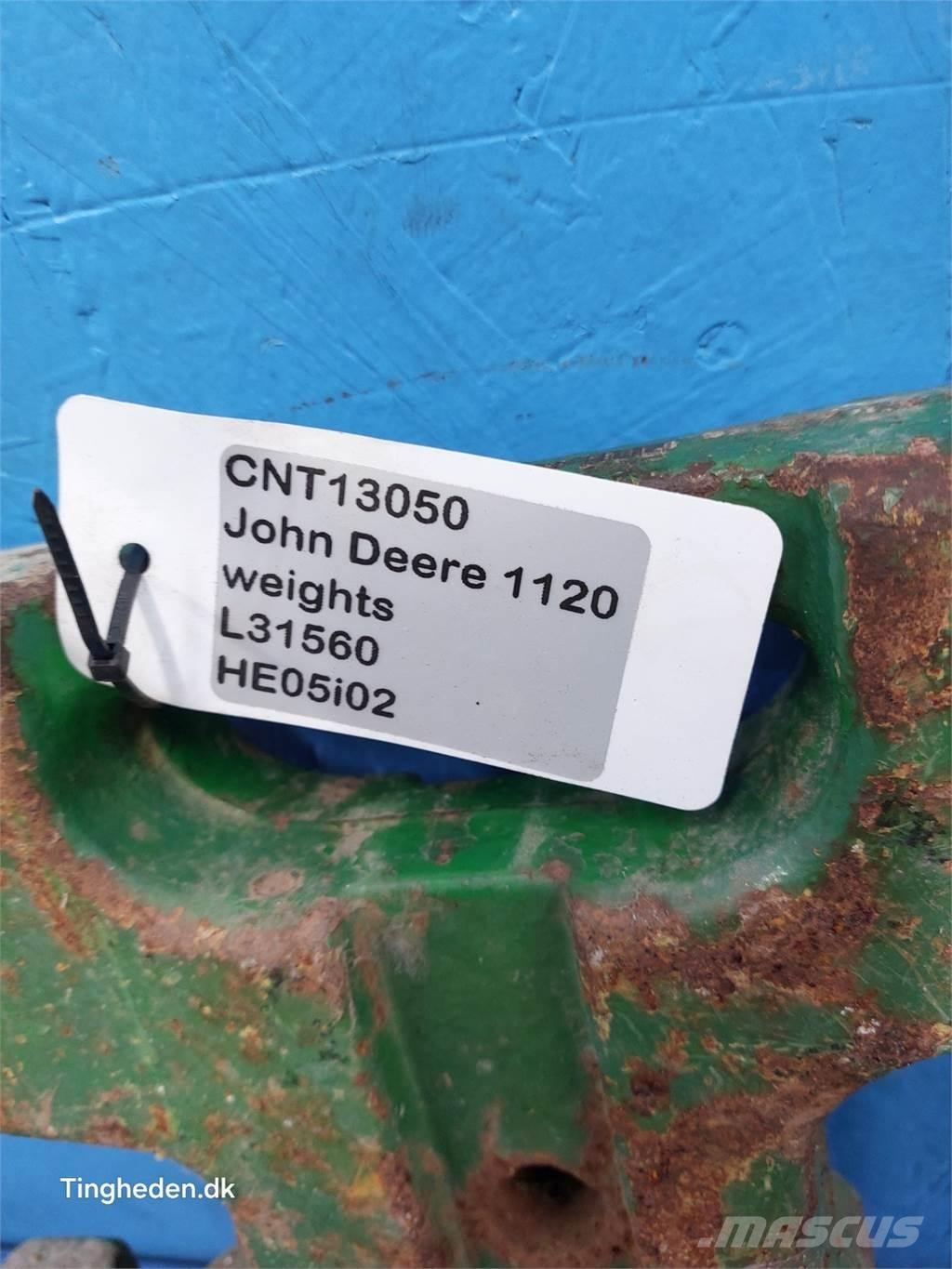 John Deere 1120 Etupainot