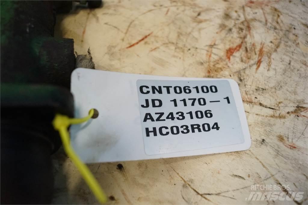 John Deere 1170 Hydrauliikka