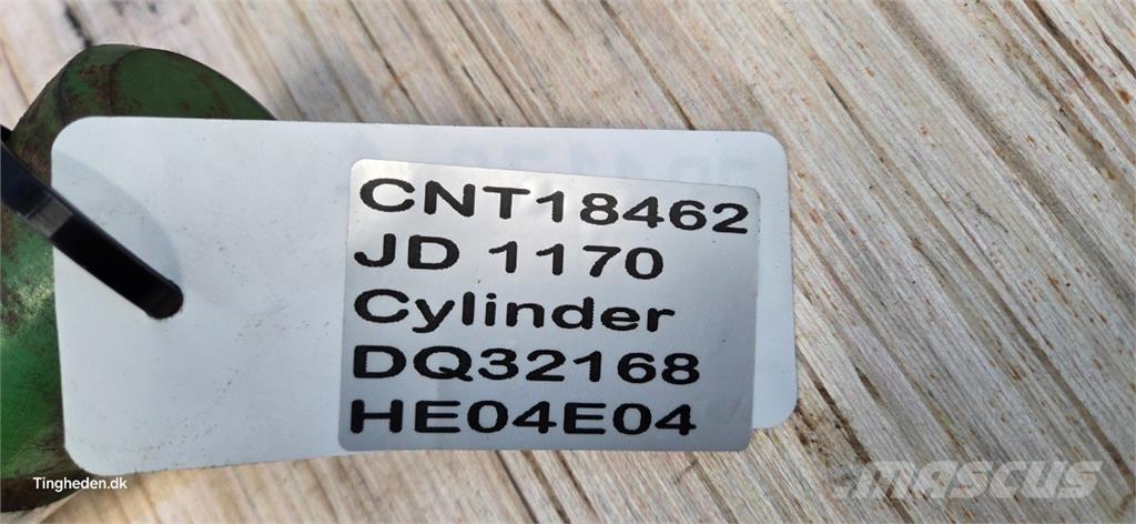 John Deere 1170 Hydrauliikka