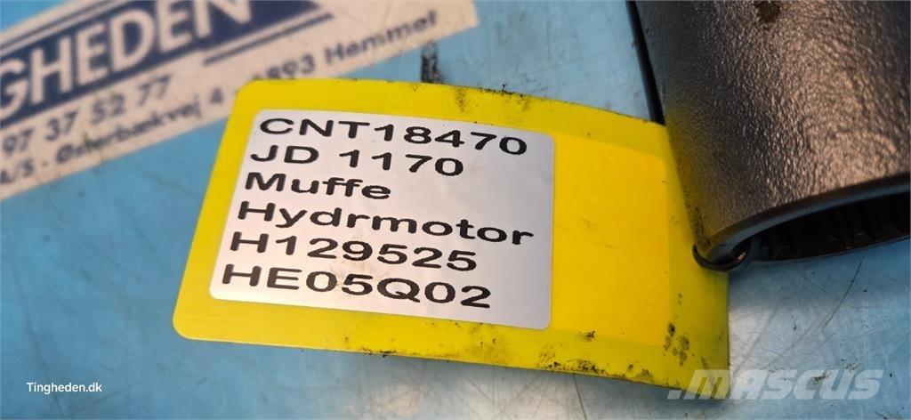 John Deere 1170 Hydrauliikka
