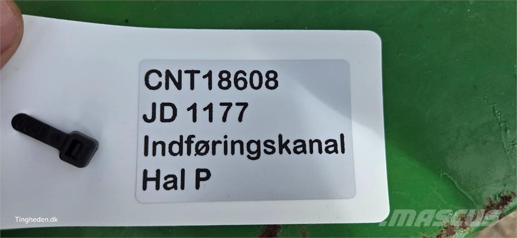 John Deere 1170 Lisävarusteet ja komponentit