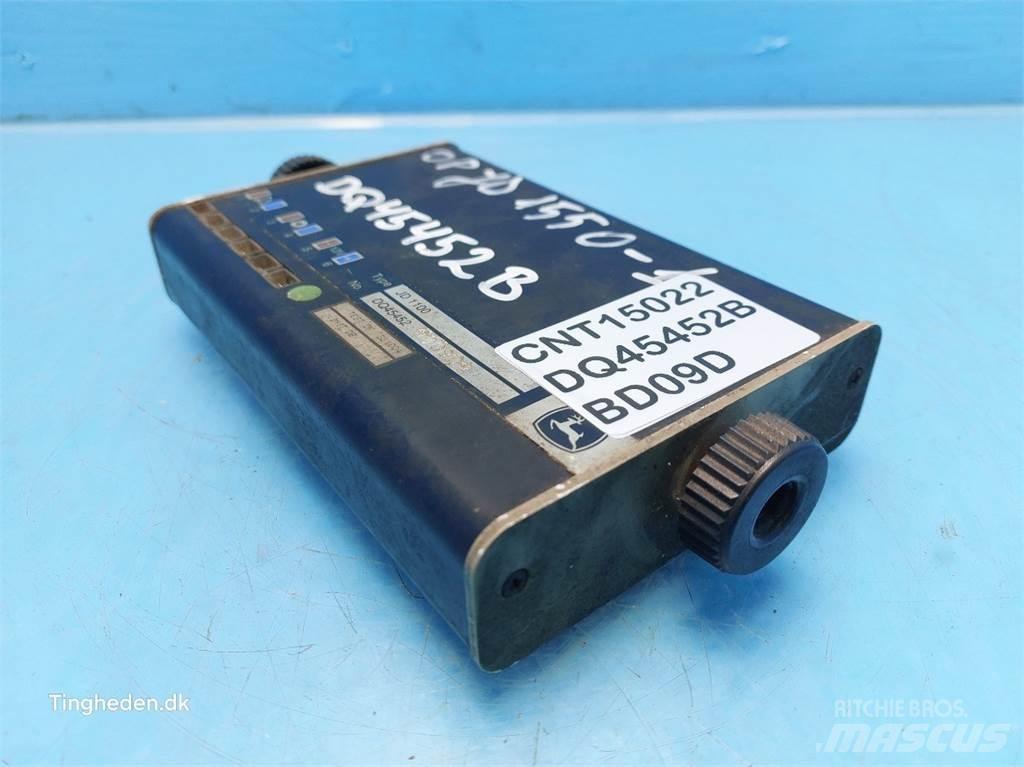 John Deere 1550 Sähkö ja elektroniikka