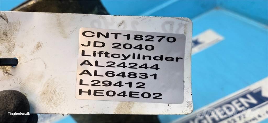 John Deere 2040 Hydrauliikka
