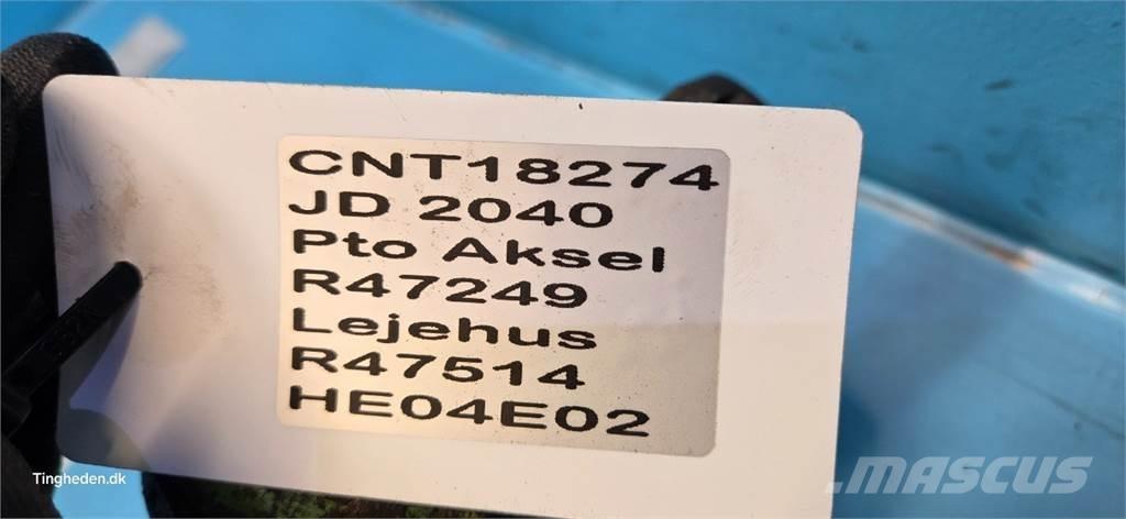 John Deere 2040 Lisävarusteet ja komponentit