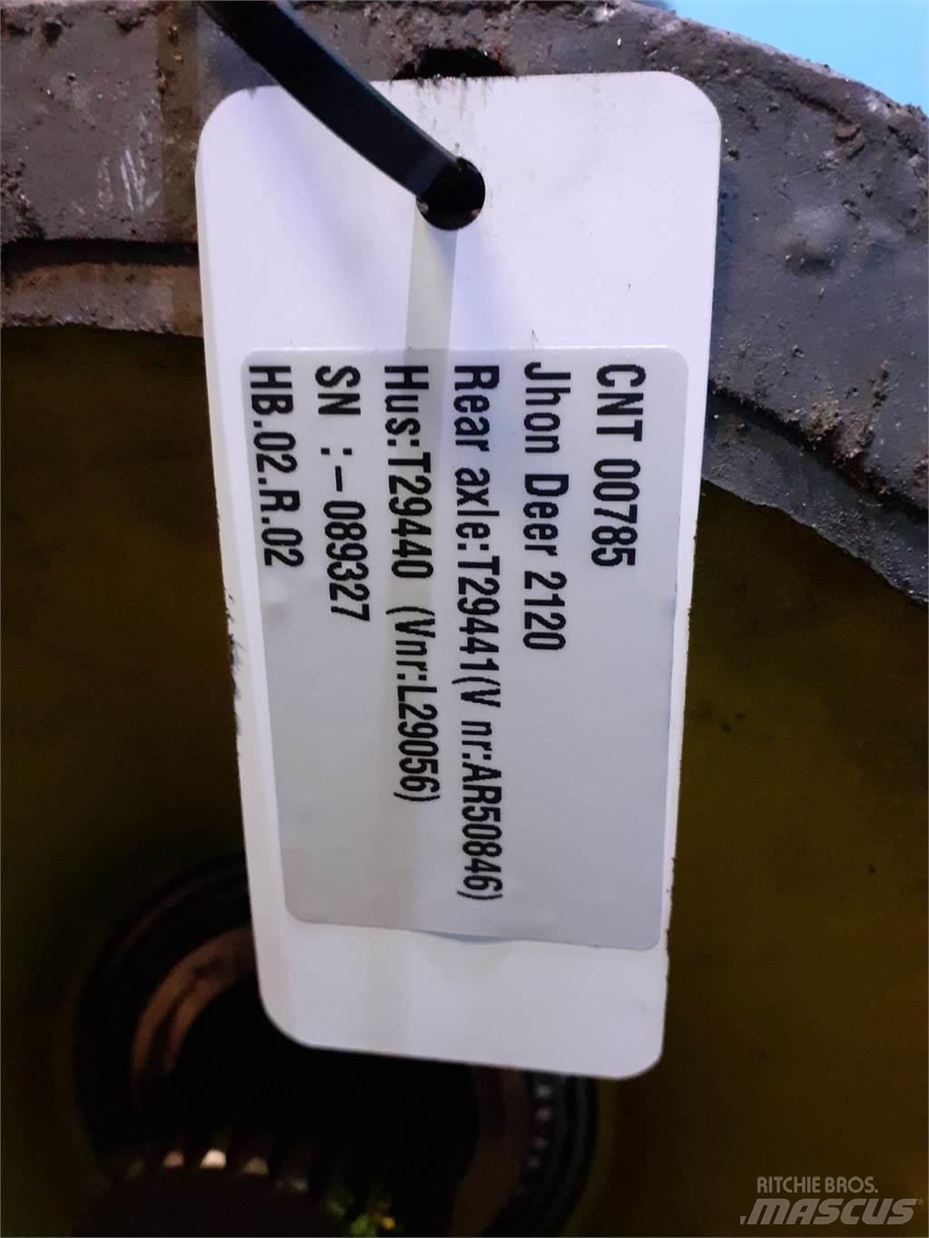 John Deere 2120 Lisävarusteet ja komponentit