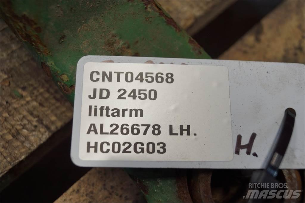 John Deere 2450 Lisävarusteet ja komponentit