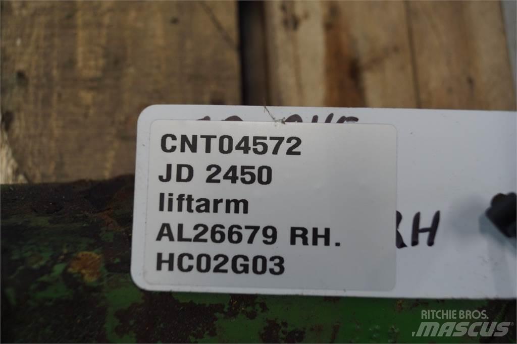 John Deere 2450 Lisävarusteet ja komponentit
