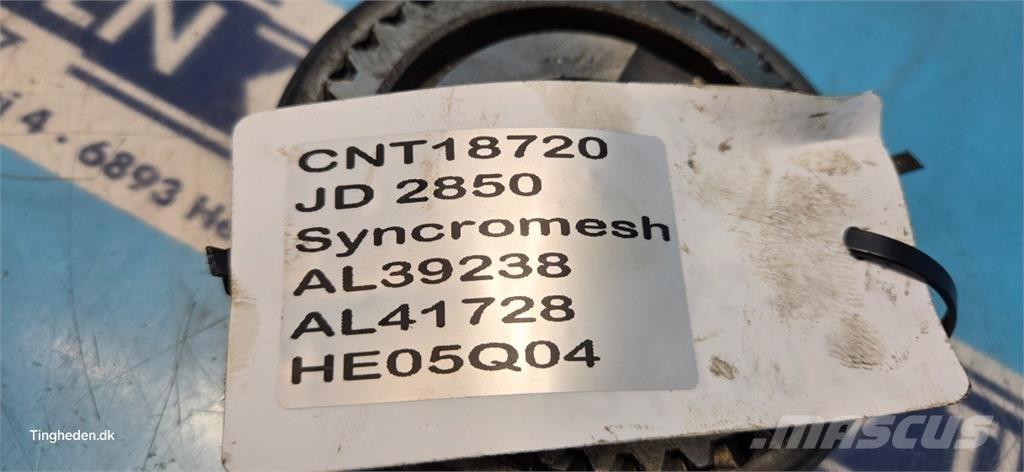 John Deere 2850 Vaihteisto