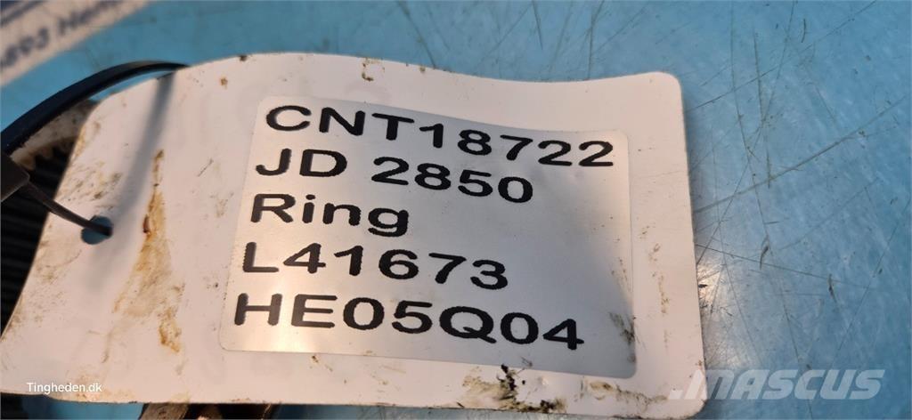 John Deere 2850 Vaihteisto