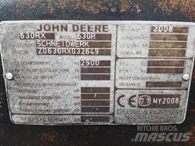 John Deere 30 Lisävarusteet ja komponentit
