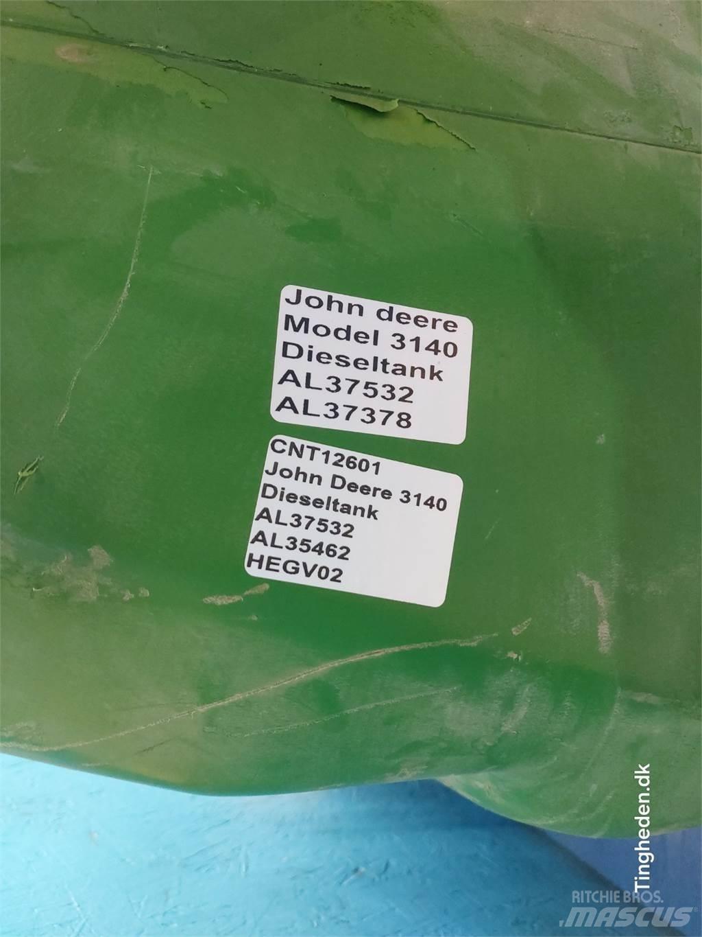 John Deere 3140 Lisävarusteet ja komponentit