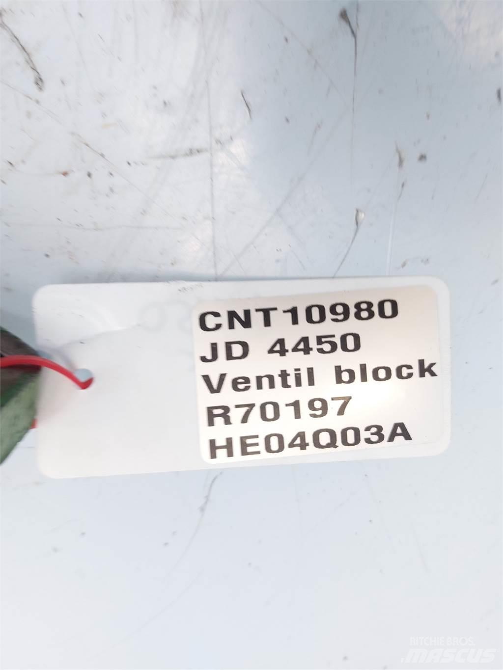 John Deere 4450 Hydrauliikka