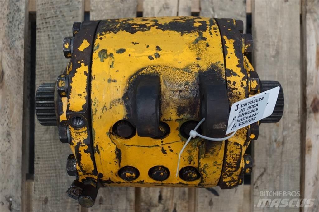 John Deere 500A Hydrauliikka