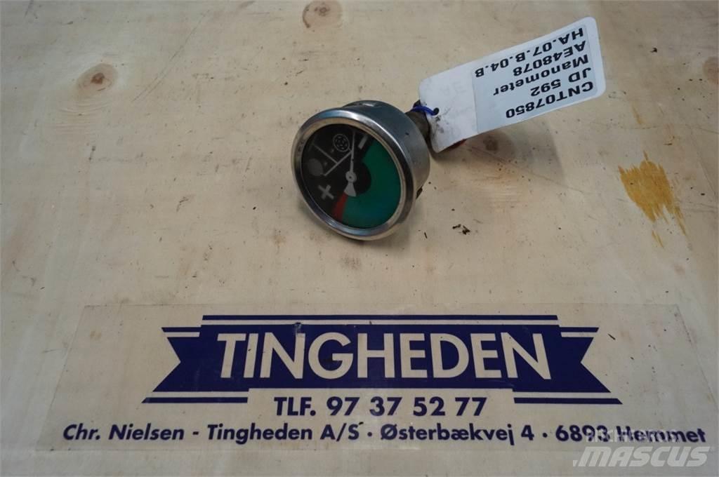 John Deere 592 Hydrauliikka