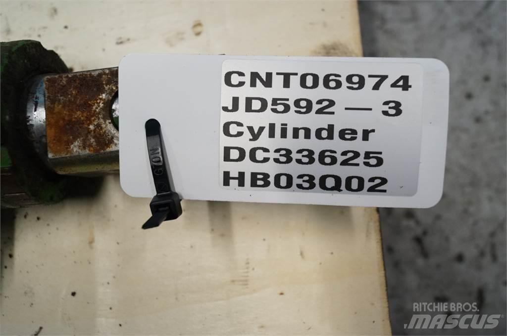 John Deere 592 Hydrauliikka