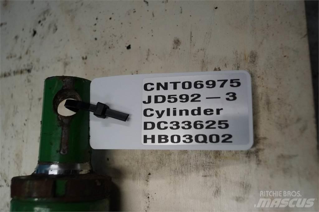 John Deere 592 Hydrauliikka