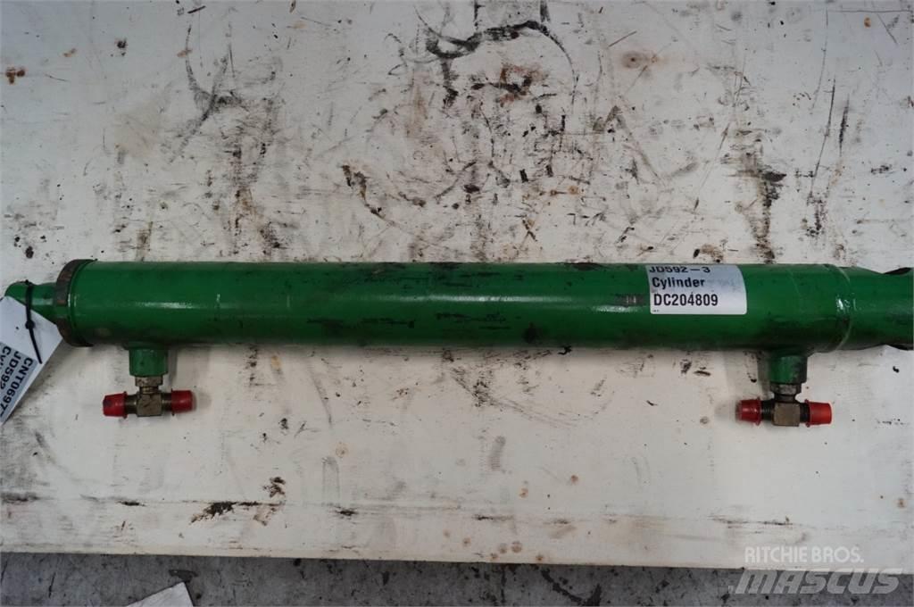 John Deere 592 Hydrauliikka