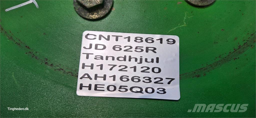 John Deere 625R Lisävarusteet ja komponentit