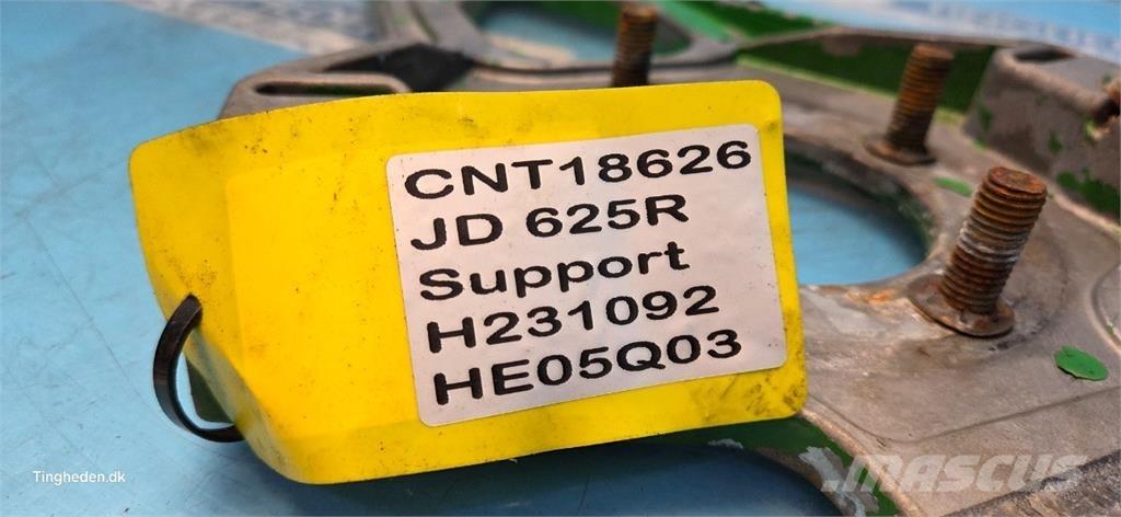 John Deere 625R Lisävarusteet ja komponentit