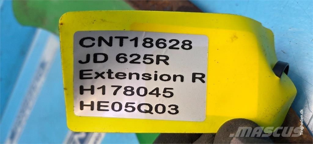 John Deere 625R Lisävarusteet ja komponentit