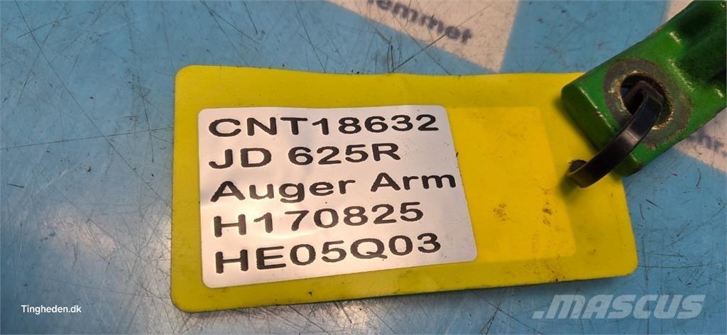 John Deere 625R Lisävarusteet ja komponentit