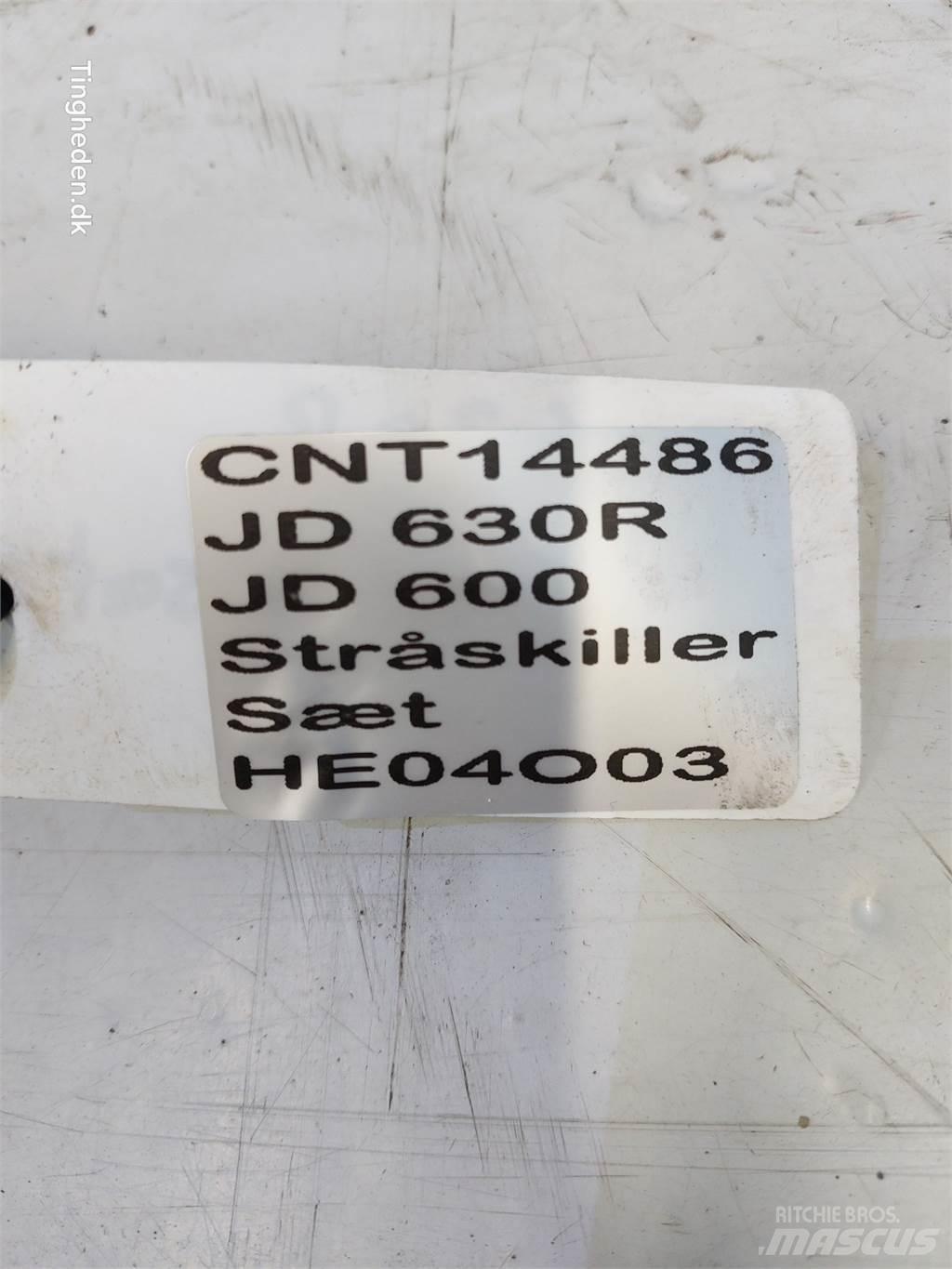 John Deere 630R Lisävarusteet ja komponentit