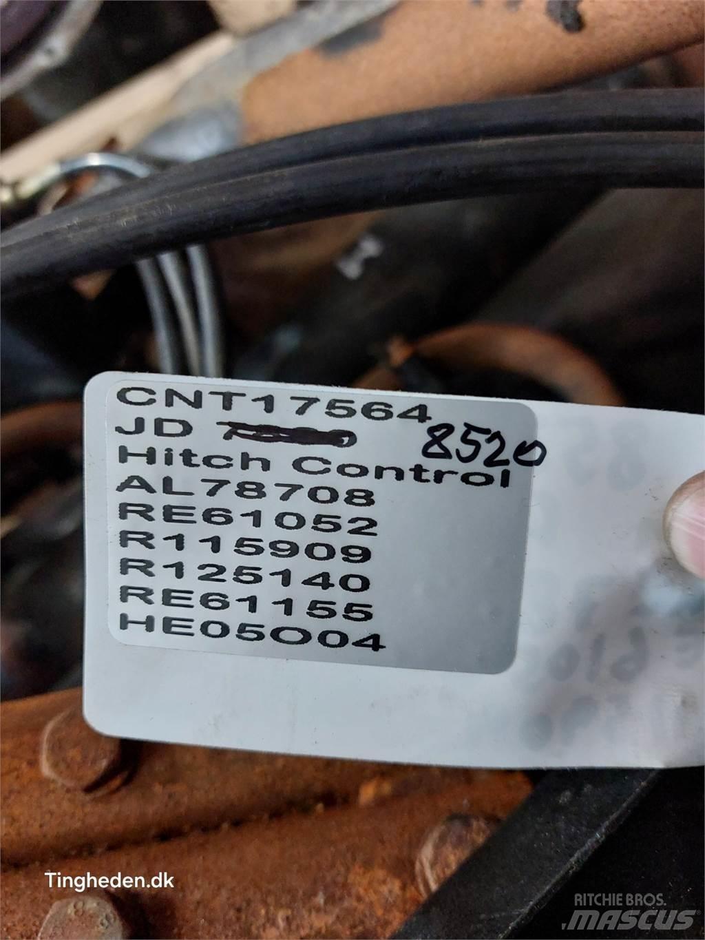 John Deere 8520 Lisävarusteet ja komponentit