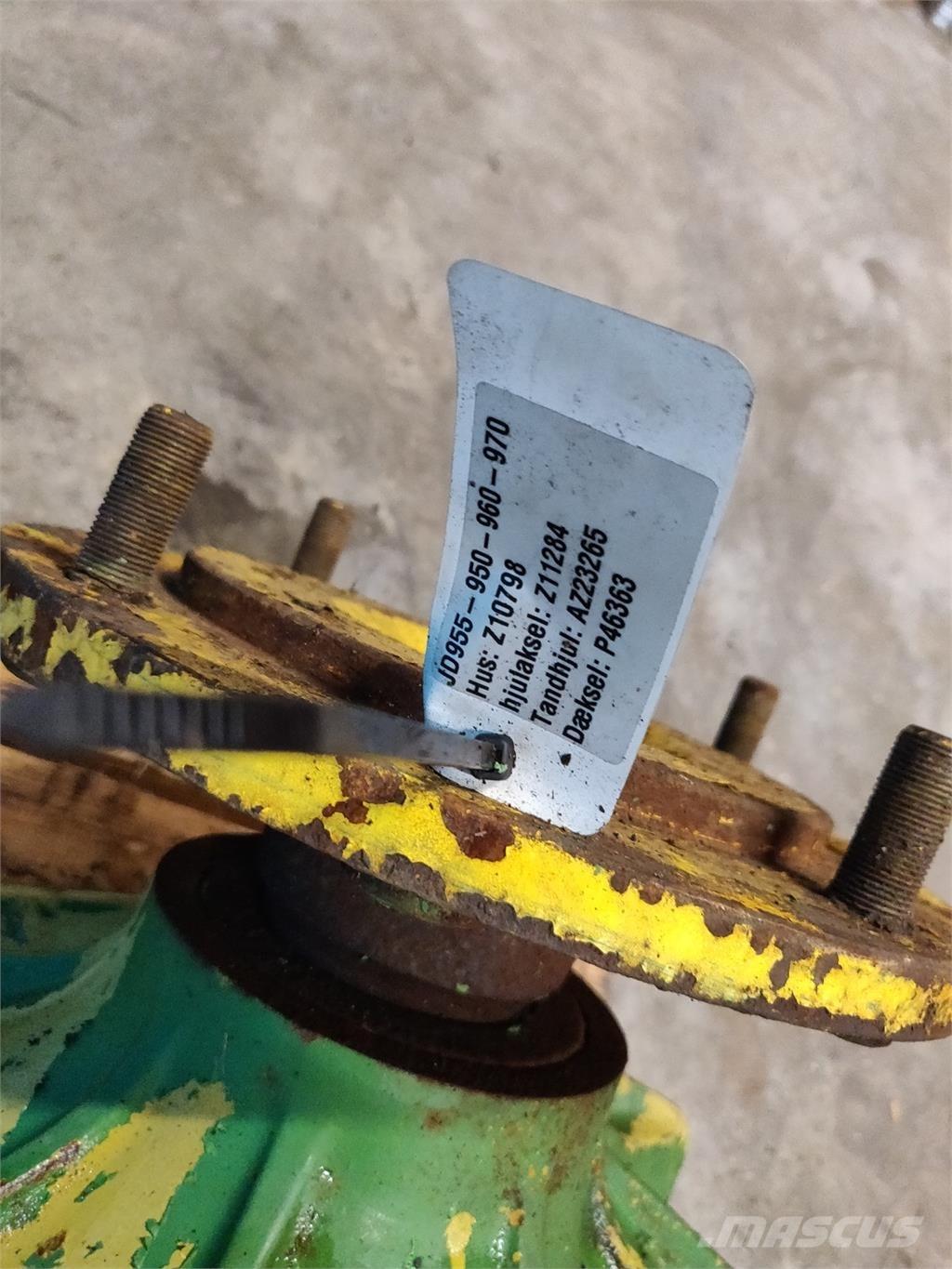 John Deere 950 Lisävarusteet ja komponentit