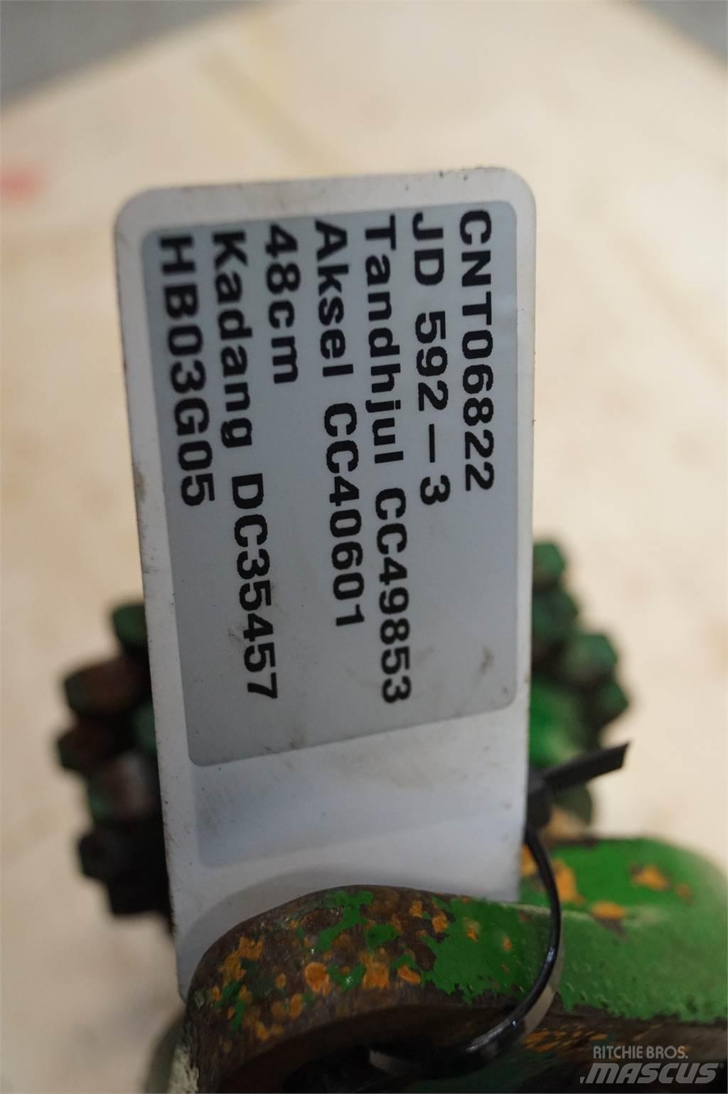 John Deere 952 Lisävarusteet ja komponentit