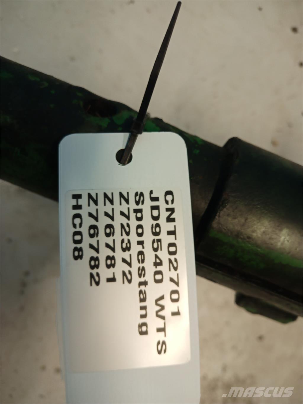 John Deere 9540 Lisävarusteet ja komponentit