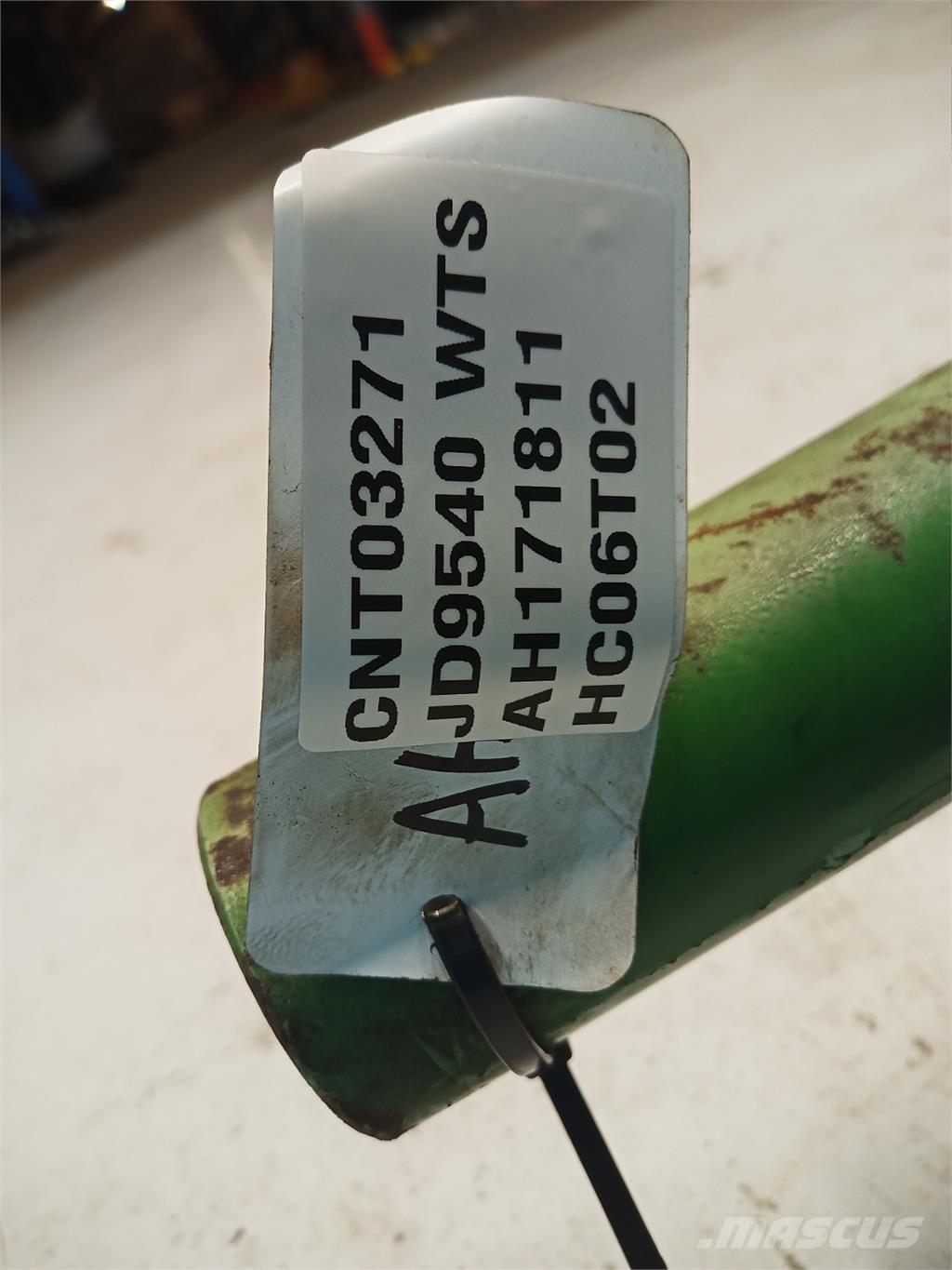 John Deere 9540 Hydrauliikka