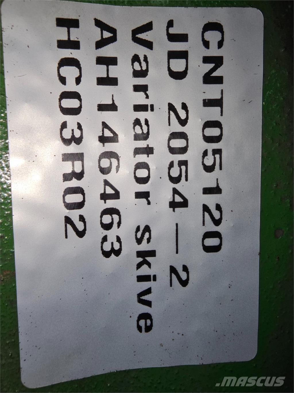 John Deere 9540 Muut maatalouskoneet