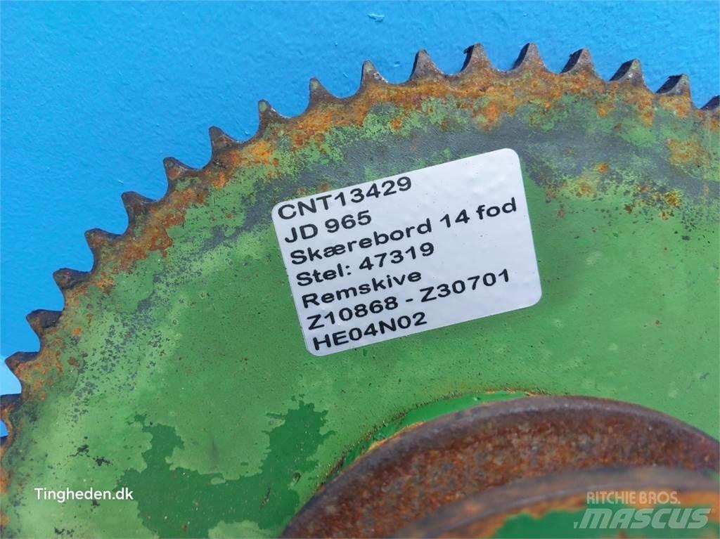 John Deere 965 Lisävarusteet ja komponentit